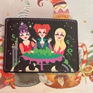 Colorful Witch-Themed Card Holder